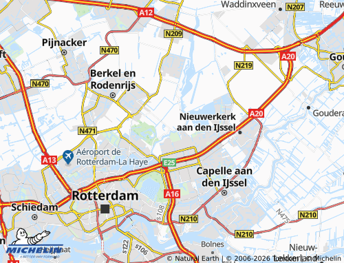 Kaart MICHELIN Rotte - ViaMichelin