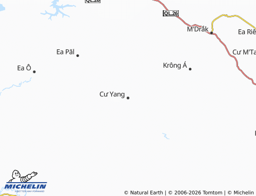 MICHELIN Cư Yang map - ViaMichelin