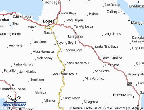 MICHELIN Santa Rosa map - ViaMichelin