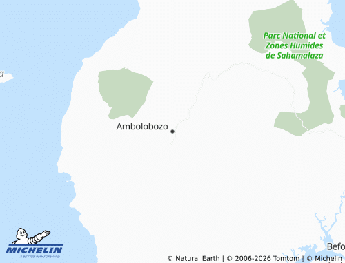 Carte MICHELIN Ambolobozo - ViaMichelin