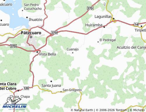 Mappa MICHELIN San José - ViaMichelin