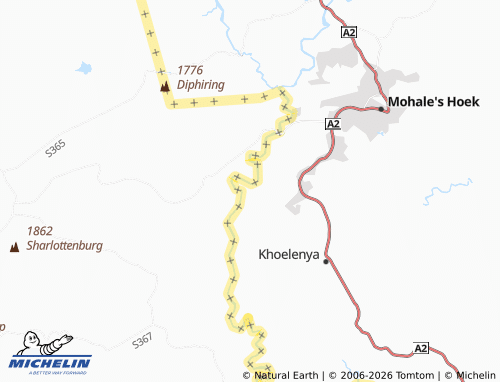 MICHELIN-Landkarte Ha Manganane - ViaMichelin