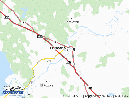 Mapa MICHELIN Bonifacio Rojas - ViaMichelin