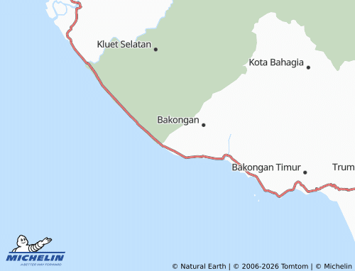 Mappa MICHELIN Ujung Mangki - ViaMichelin