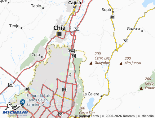 Carte MICHELIN Torca Rural II - ViaMichelin