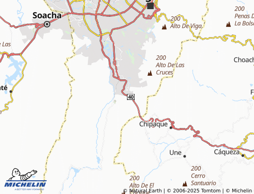 MICHELIN El Salteador map - ViaMichelin