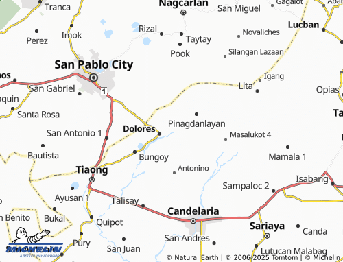 MICHELIN Maligaya map - ViaMichelin