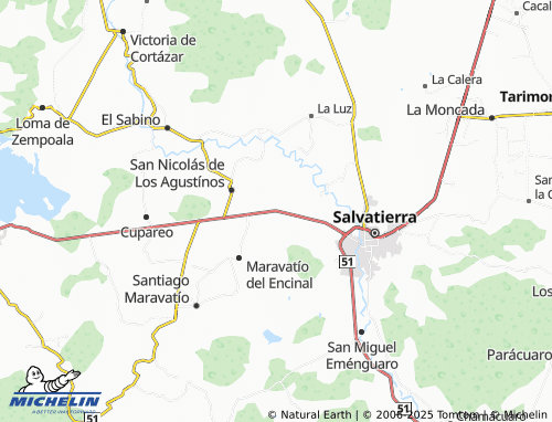 MICHELIN Aquiles Serdán, San Pedro de Los Naranjos map - ViaMichelin