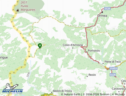 Mapa MICHELIN Mendatica - ViaMichelin