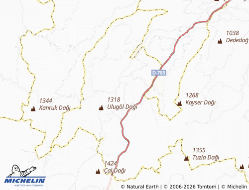 Mapa MICHELIN Şeyhli - ViaMichelin
