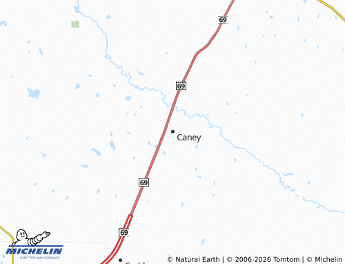 Mapa MICHELIN Caney - ViaMichelin