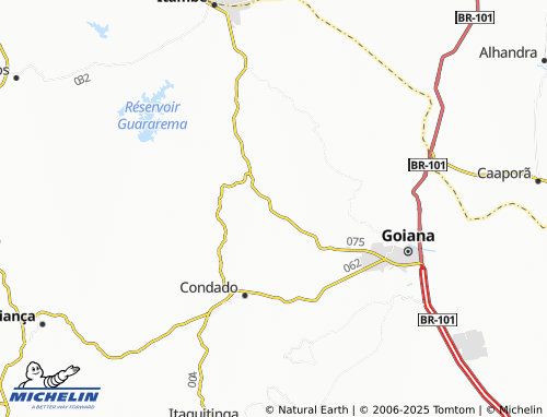 MICHELIN Carice map - ViaMichelin