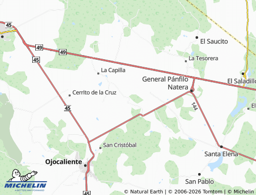 Mappa MICHELIN Pozo de Jarillas - ViaMichelin