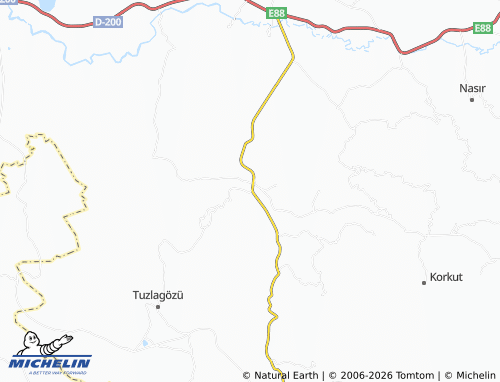 Mappa MICHELIN Akyazı - ViaMichelin