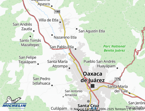MICHELIN Hacienda Blanca map - ViaMichelin