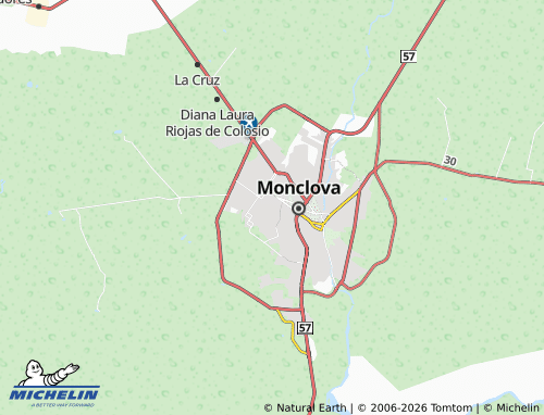 Kaart MICHELIN Independencia - ViaMichelin