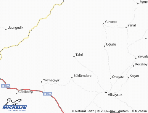 Kaart MICHELIN Tahıl - ViaMichelin