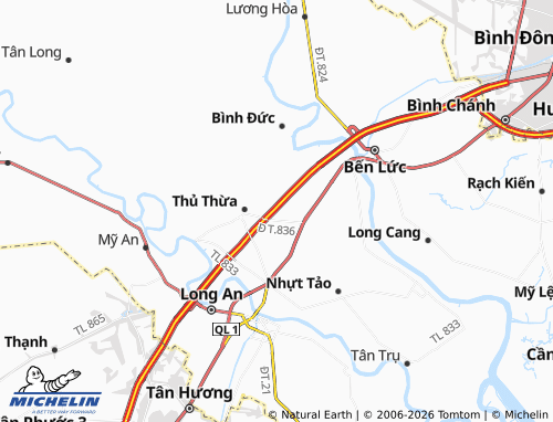 Mapa MICHELIN Nhị Thành - ViaMichelin