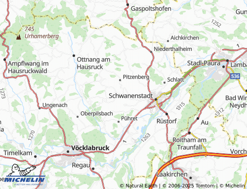 MICHELIN Aich map - ViaMichelin