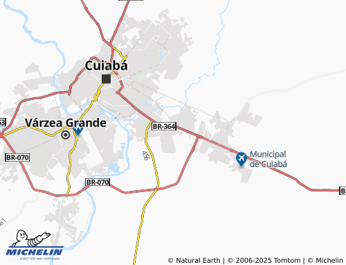 MICHELIN São Francisco map - ViaMichelin