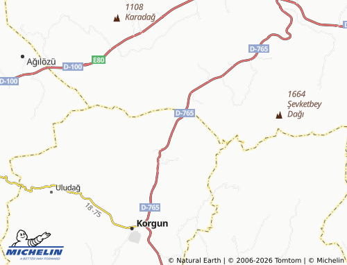 Mapa MICHELIN Kesecik - ViaMichelin