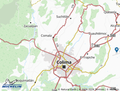 MICHELIN-Landkarte Lomas Altas - ViaMichelin