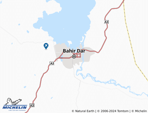 MICHELIN Bahir Dar map - ViaMichelin