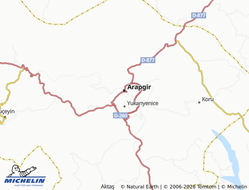 Mappa MICHELIN Hocaali - ViaMichelin