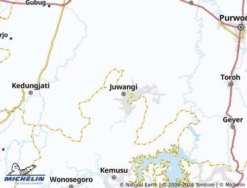 MICHELIN Juwangi map - ViaMichelin