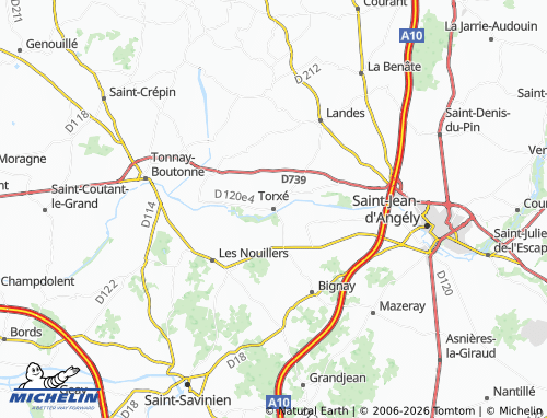 Mapa MICHELIN Torxé - ViaMichelin