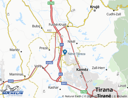 MICHELIN Rinas map - ViaMichelin
