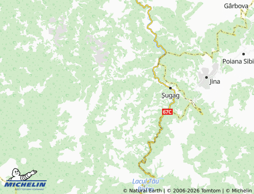 Mappa MICHELIN Bârsana - ViaMichelin