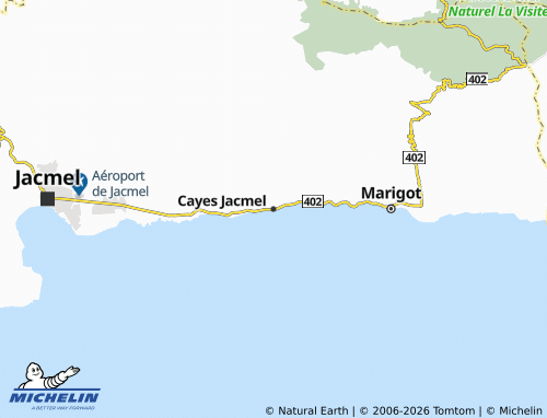 Mappa MICHELIN Cayes Jacmel - ViaMichelin