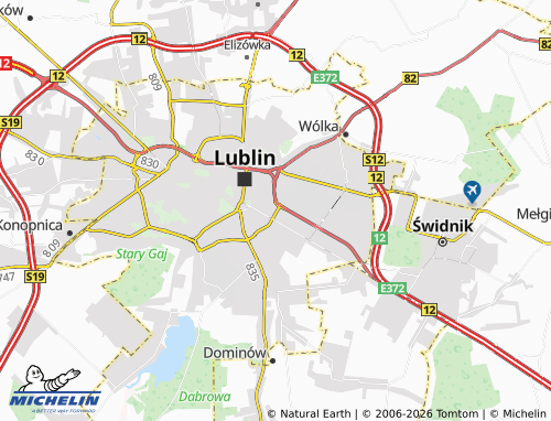 Mapa MICHELIN Bronowice - ViaMichelin