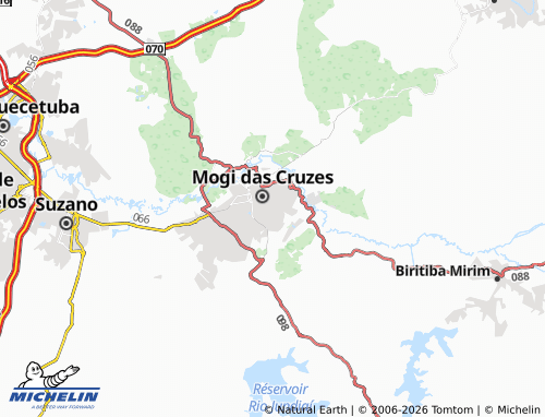 Mapa MICHELIN Vila Natal - ViaMichelin