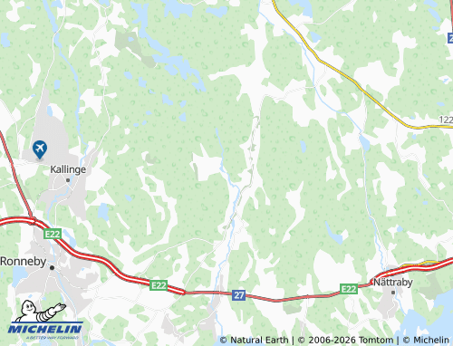 Mapa MICHELIN Johannishus Slott - ViaMichelin