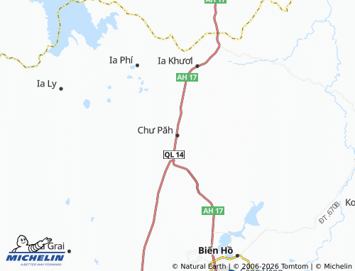 Mapa MICHELIN Hòa Phú - ViaMichelin