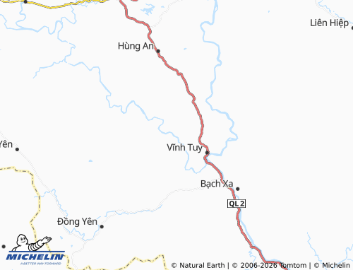 Mapa MICHELIN Vĩnh Hảo - ViaMichelin
