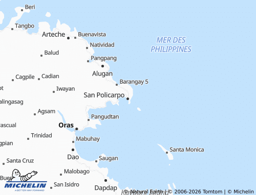 Mappa MICHELIN Barangay 1 - ViaMichelin