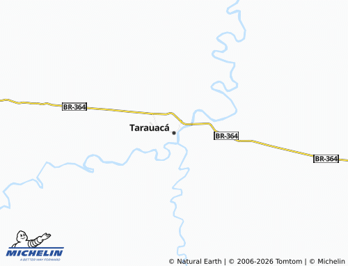 MICHELIN Tarauacá map - ViaMichelin