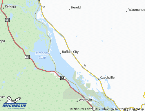 Carte MICHELIN Cochrane - ViaMichelin