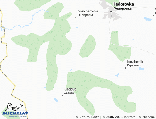 MICHELIN-Landkarte Petrovka - ViaMichelin