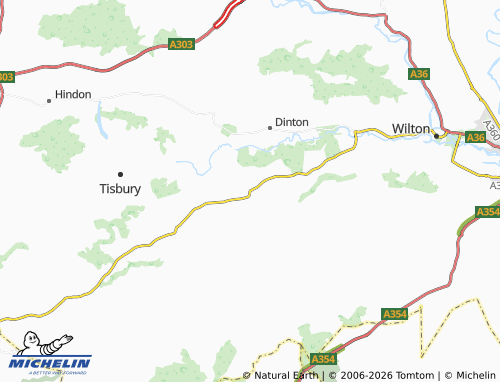 Carte MICHELIN Fovant - ViaMichelin