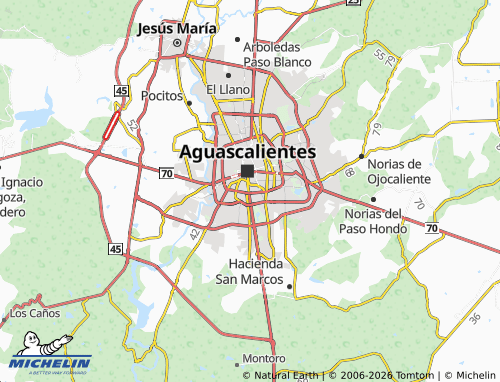 Carte MICHELIN Bulevar - ViaMichelin