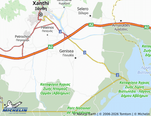 Carte MICHELIN Genisea - ViaMichelin