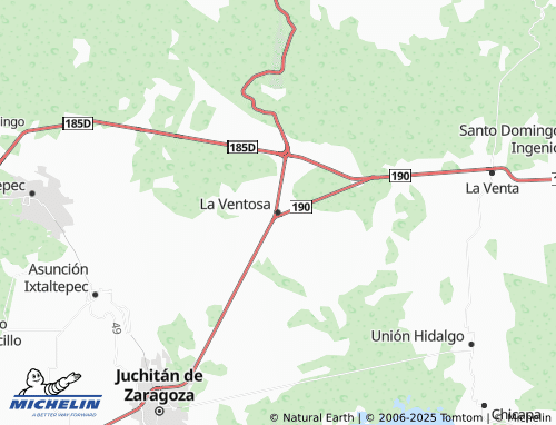 MICHELIN La Ventosa map - ViaMichelin