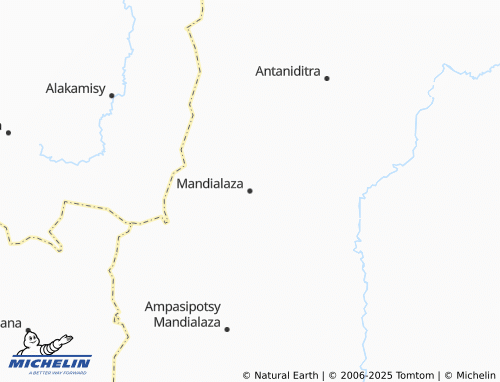 MICHELIN Mandialaza map - ViaMichelin