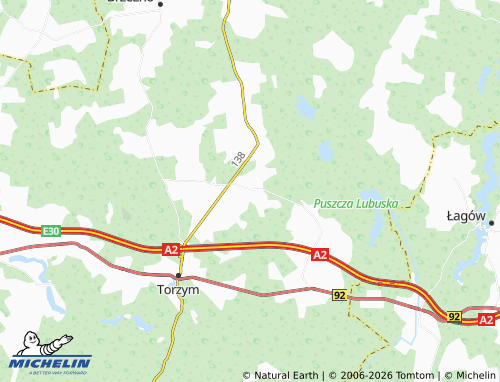 MICHELIN-Landkarte Grabów - ViaMichelin
