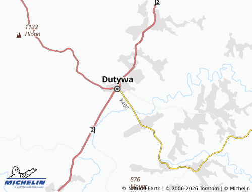 Kaart MICHELIN Dutywa Commonage - ViaMichelin