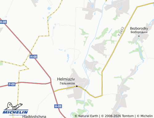 Mapa MICHELIN Kalenyky - ViaMichelin